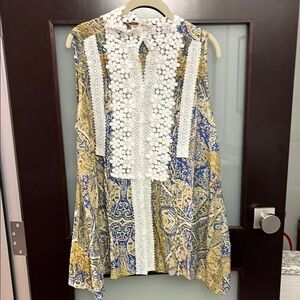 POL Women's Multicolor Sleeveless Top